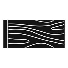 Board icon, simple style