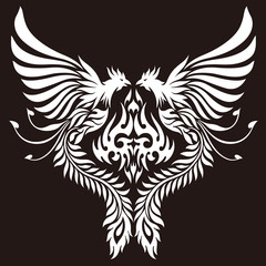 鳳凰のイラスト