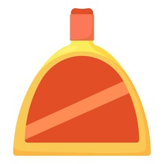 Brandy icon, cartoon style