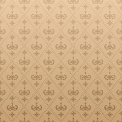 Damask Wallpaper. Background image. Brown color. Texture wallpaper. Vector illustration