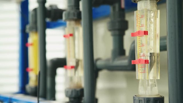 Solution for preparing nutrient solution for growing plants. The system of irrigation and fertilizer dosing in an industrial greenhouse. Automated system for watering the crop.