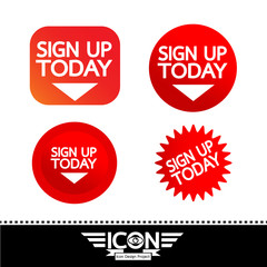 Sign up  button