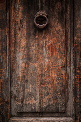 Brown soft wood surface for background - Wooden brown grunge textured wall.