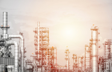 Industrial zone,The equipment of oil refining,Close-up of industrial pipelines of an oil-refinery plant,Detail of oil pipeline with valves in large oil refinery.