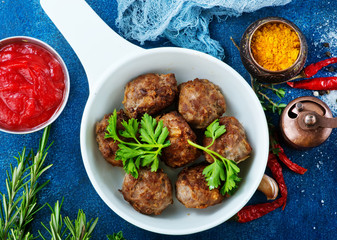 fried meatballs