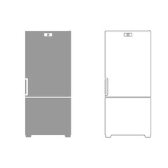 refrigerator   set  icon .