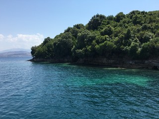 Obraz premium corfu island greece