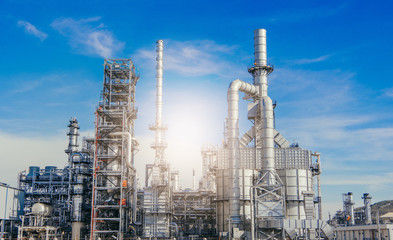 Industrial zone,The equipment of oil refining,Close-up of industrial pipelines of an oil-refinery...