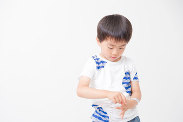 メジャー・男の子(白バック)