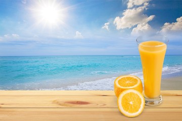 Orange juice.