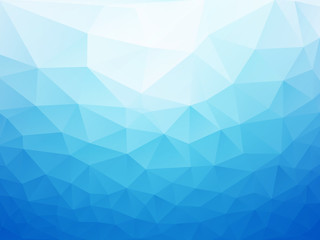 abstract blue poly background