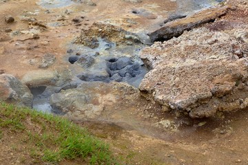 hveragerdi valley of hot waters in iceland