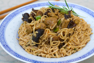 canard aux champignons noirs