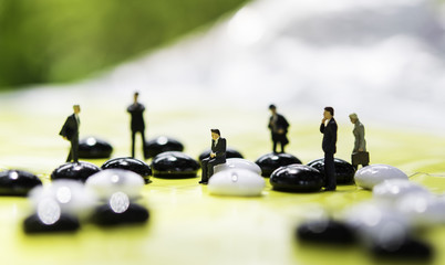 Businessman meeting for business concept.