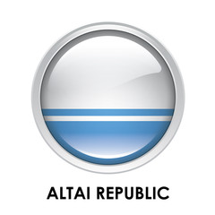 Round flag of Altai Republic