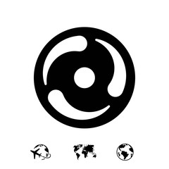 loading icon stock vector illustration flat design