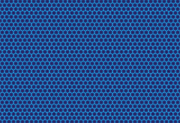 Abstract background of blue cells