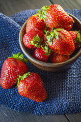 Strawberry in a Bowl