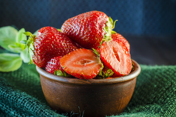 Strawberry in a Bowl