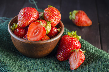 Strawberry in a Bowl