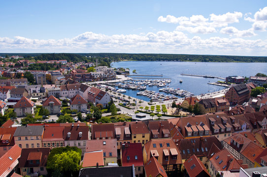 Waren an der M&uuml;ritz Luftbild
