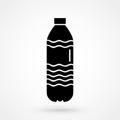 Plastic bottle icon