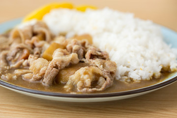 Curried Beef Rice