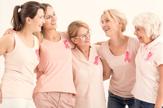 Group of women hugging