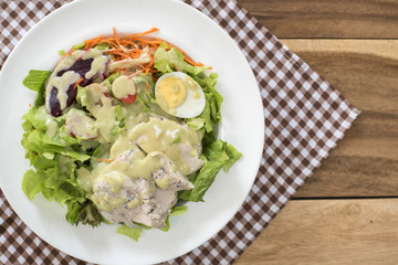 Healthy Salad on Table