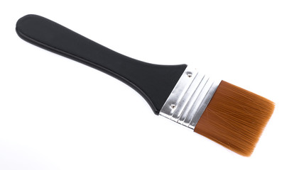 Paint brush on a white background