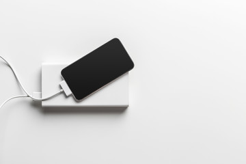 phone mobile connect to battery power bank