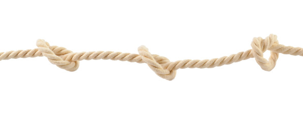 Beige cotton rope