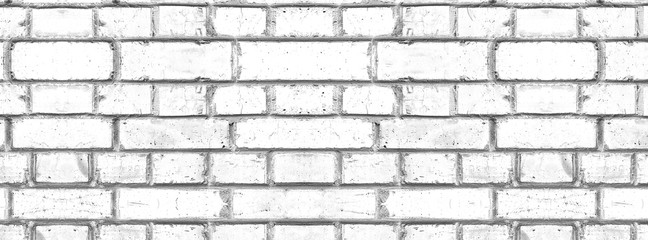 cover  texture old white cracked brickwork