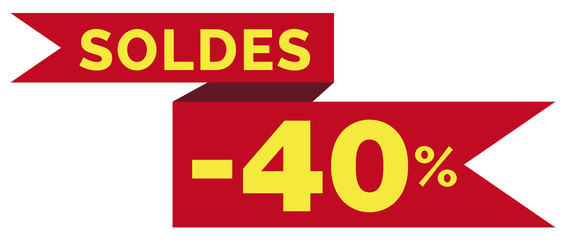 BANNIERE Soldes 40%