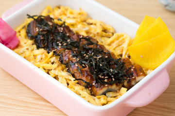Grilled Eel Over Rice