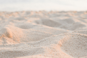 Sea, sand and summer day background. Summer time wallpaper
