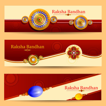Rakhi background for Indian festival Raksha bandhan celebration