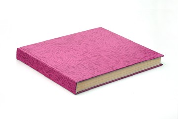 Book on white background