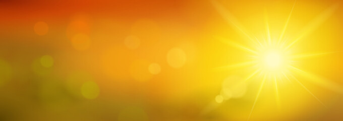 Herbst Licht Bokeh Hintergrund