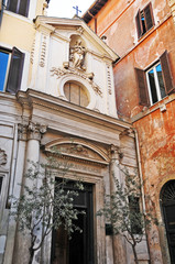 Roma, la chiesa di Santa Barbara