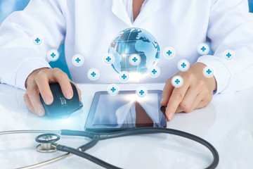 The doctor working in global health network .