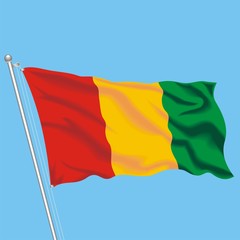 Flag Guinea