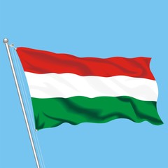 Flag Hungary.