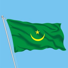 Flag Mauritania