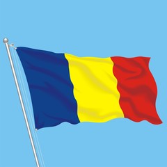 Flag Romania