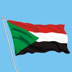 Flag Sudan