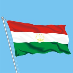 Flag Tajikistan