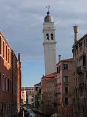 Obraz premium falling tower in Venice, Italy