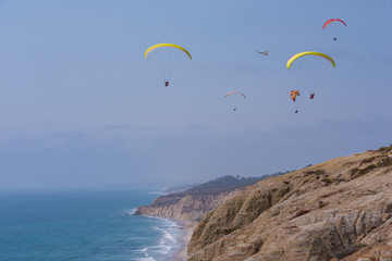 Paragliding Over San Diego