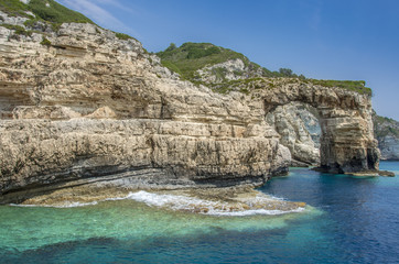 Kamara - Tripitos Arch - Paxos Island – Greece – Ionian Sea